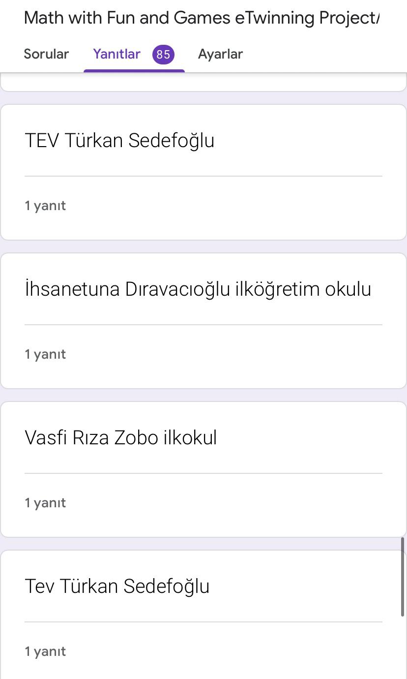 Math with Fun and Games Final Student Survey (öğrenci son anketi) by esvet - Ourboox.com