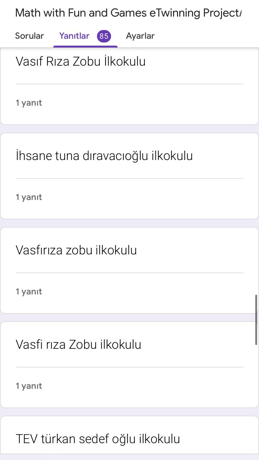 Math with Fun and Games Final Student Survey (öğrenci son anketi) by esvet - Ourboox.com