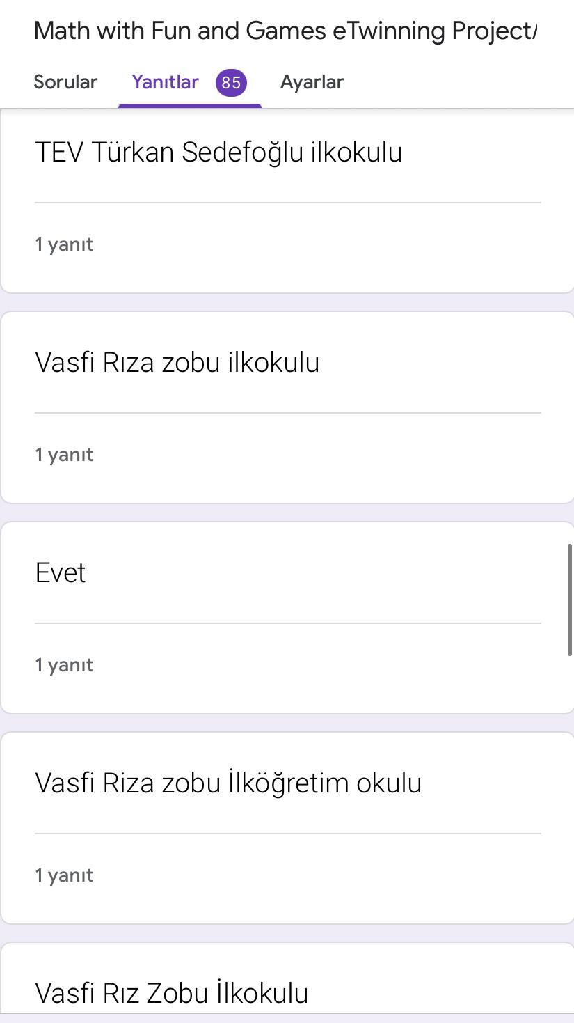 Math with Fun and Games Final Student Survey (öğrenci son anketi) by esvet - Ourboox.com