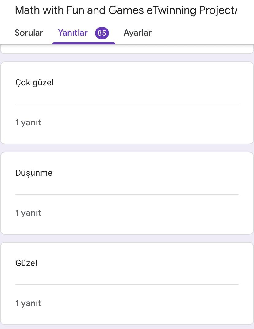 Math with Fun and Games Final Student Survey (öğrenci son anketi) by esvet - Ourboox.com