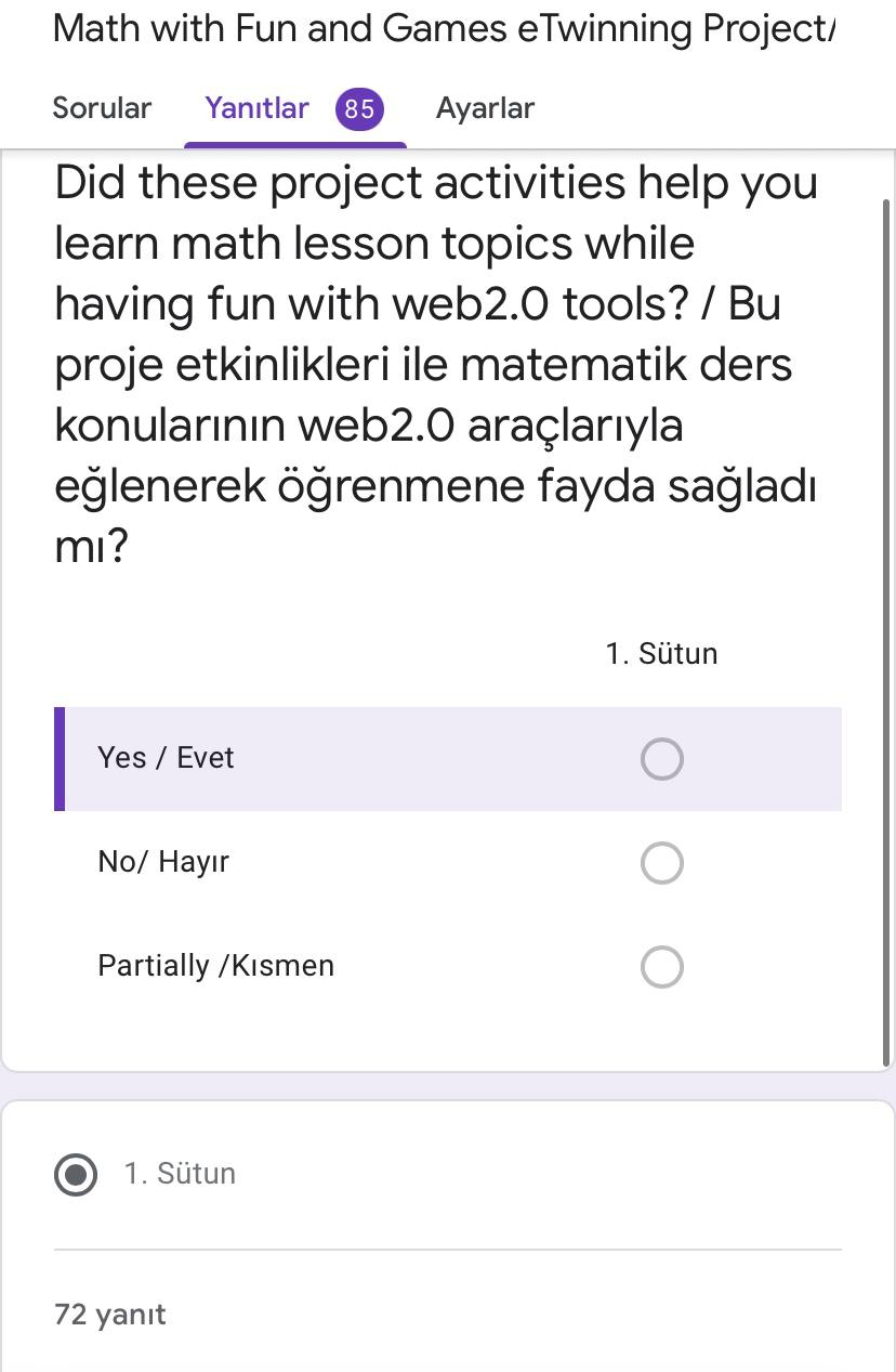 Math with Fun and Games Final Student Survey (öğrenci son anketi) by esvet - Ourboox.com