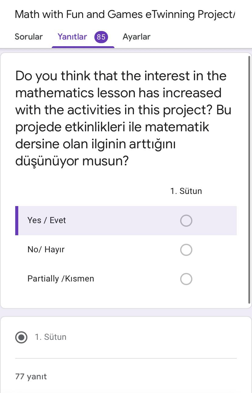 Math with Fun and Games Final Student Survey (öğrenci son anketi) by esvet - Ourboox.com