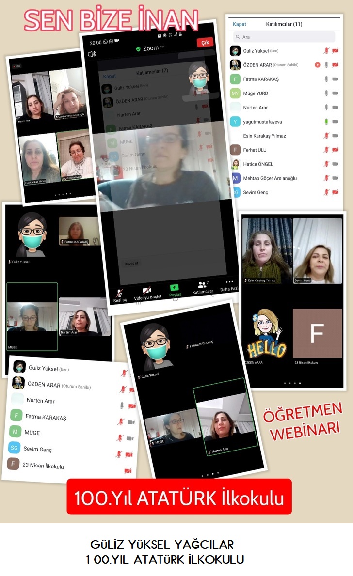 SEN BİZE İNAN eTwinning project TEACHER WEBINAR e-BOOK by gulizi - Ourboox.com