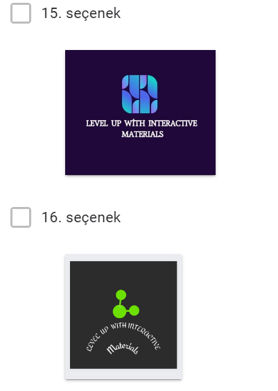 LEVEL UP WITH INTERACTIVE MATERIALS LOGO ANKET ANALİZİ by hülya aktay - Ourboox.com