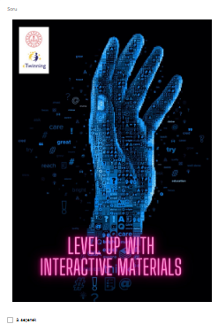 LEVEL UP WITH INTERACTIVE MATERIALS PROJE AFİŞ ANKET ANALİZİ by hülya aktay - Ourboox.com