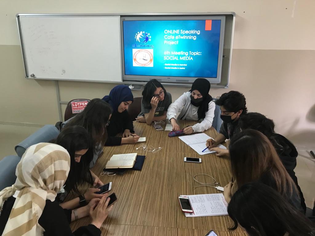 They prepared in the speaking group and attented the meeting.