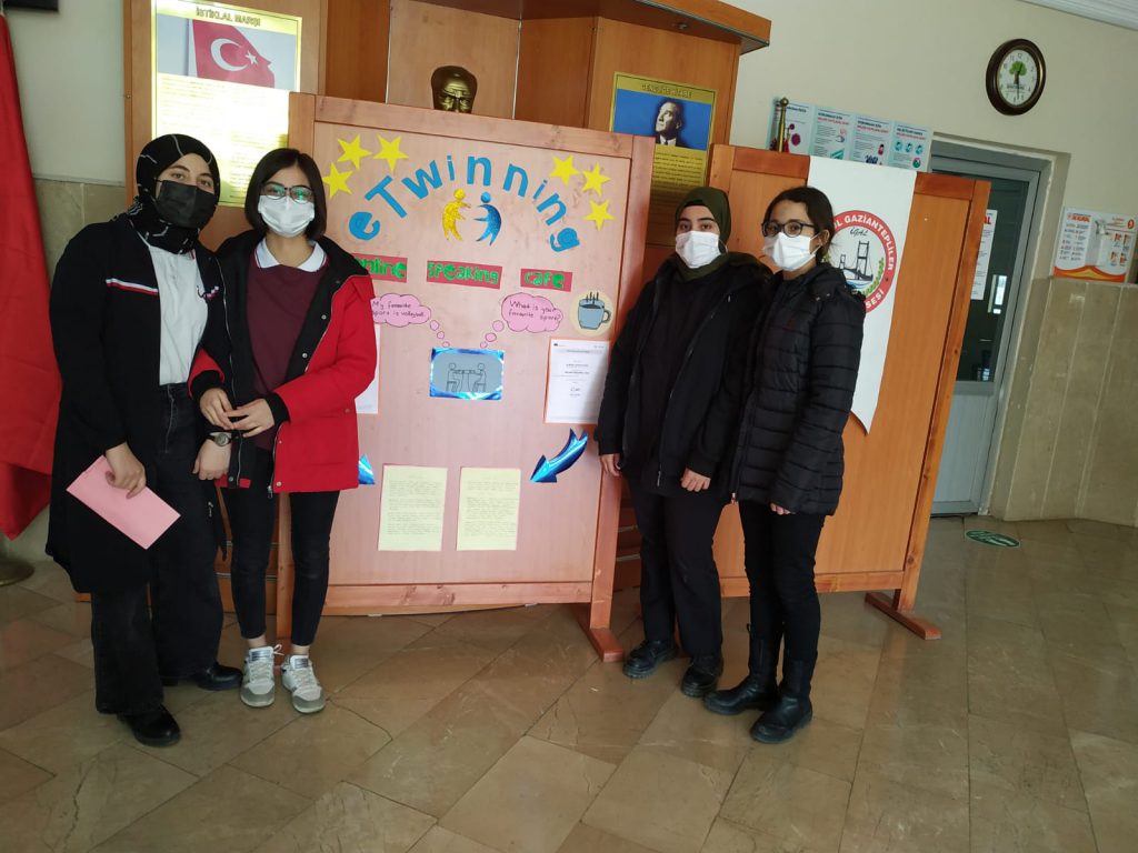 We announced the project via eTwinning corner.