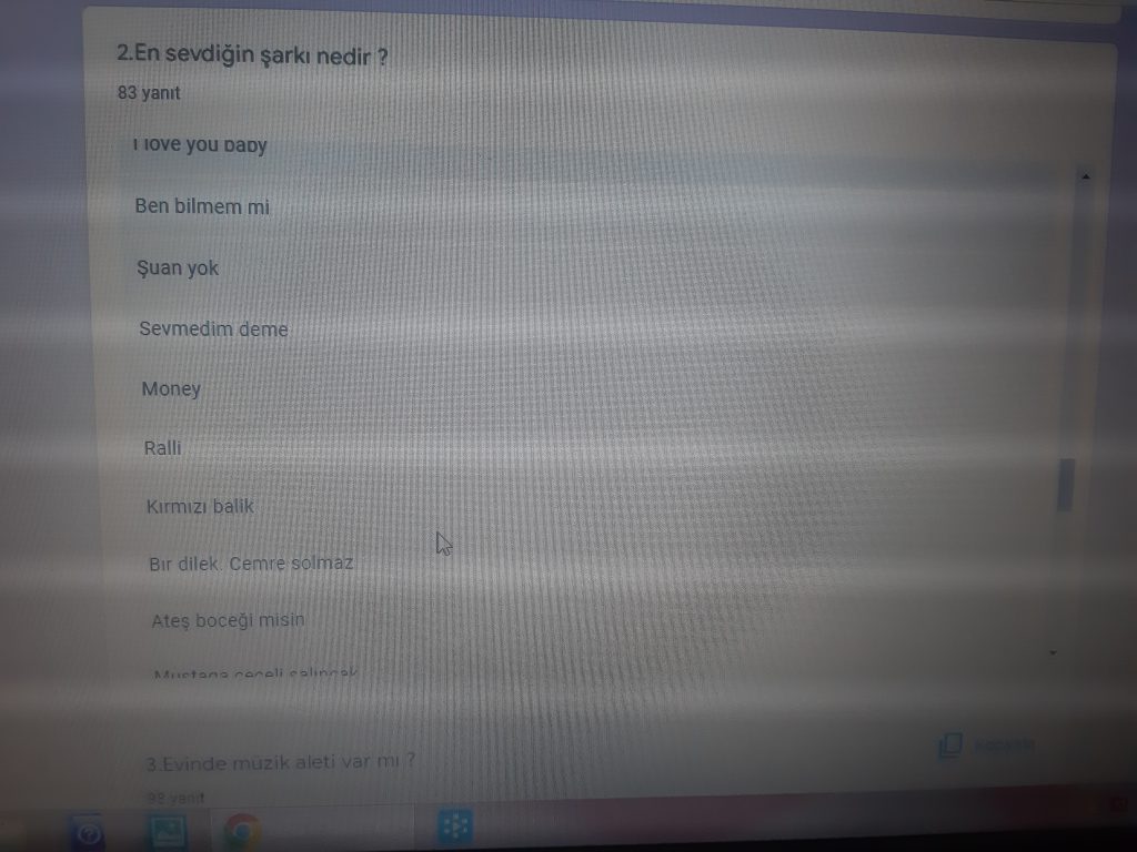 Ritmin tadını çıkar projesi öğrenci ön anket raporu by busra dereli - Ourboox.com