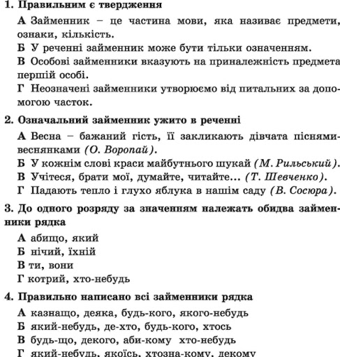 “Узагальнення й систематизація вивченого з теми «Займенник»” by Olena - Ourboox.com