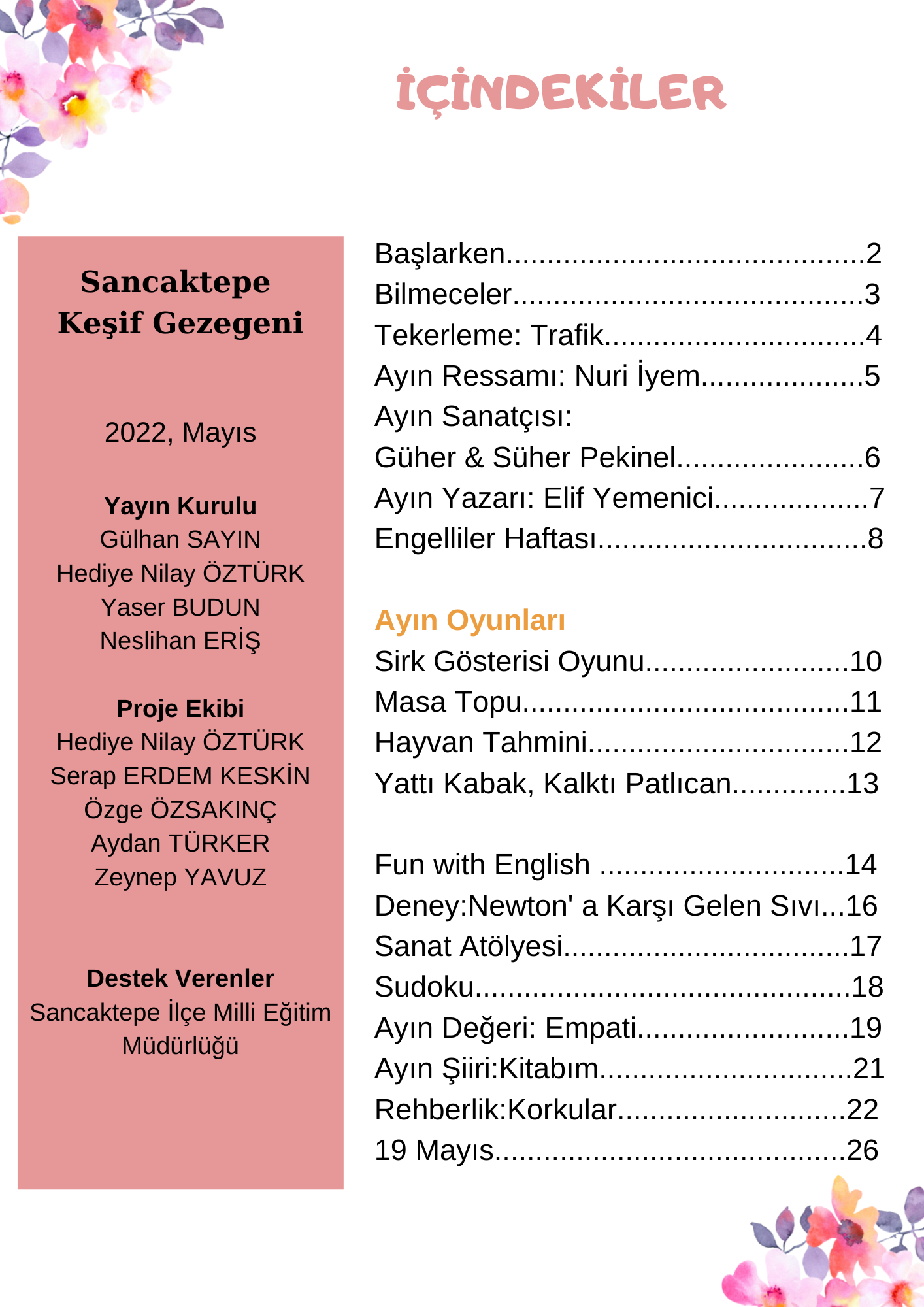 Sancaktepe Keşif Gezegeni Mayıs Sayısı by Keşif Gezegeni - Ourboox.com