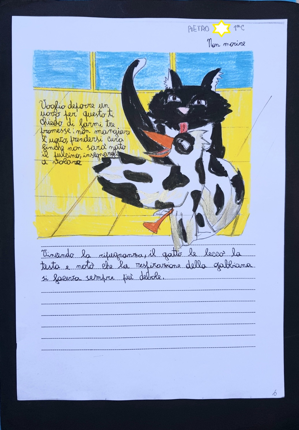 Rappresentazione grafica e drammatizzazione del libro “la gabbianella e il gatto che le insegno a volare”, la classe 1C Scuola Secondari di primo grado by Massi - Illustrated by Alunni 1° C - Ourboox.com