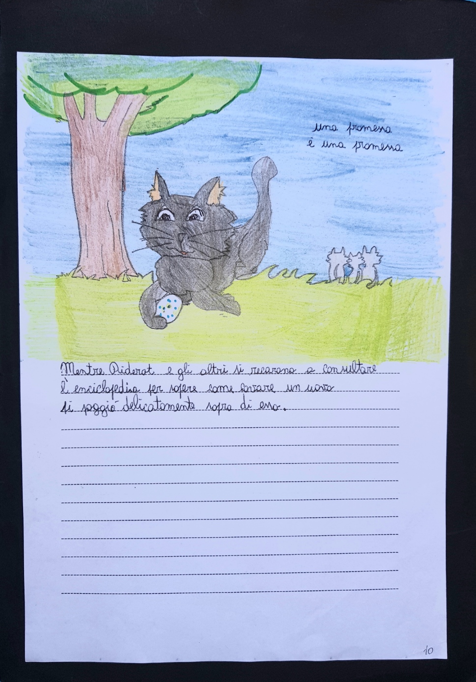Rappresentazione grafica e drammatizzazione del libro “la gabbianella e il gatto che le insegno a volare”, la classe 1C Scuola Secondari di primo grado by Massi - Illustrated by Alunni 1° C - Ourboox.com