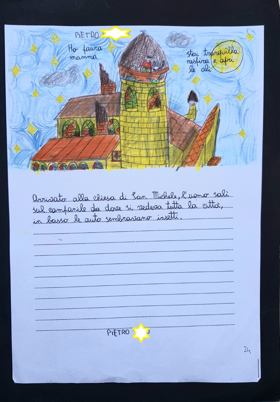 Rappresentazione grafica e drammatizzazione del libro “la gabbianella e il gatto che le insegno a volare”, la classe 1C Scuola Secondari di primo grado by Massi - Illustrated by Alunni 1° C - Ourboox.com