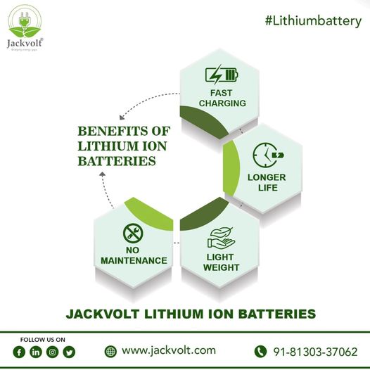Get Batteries from the Best in Class Lithium-Ion Battery Manufacturer by jackvolt - Ourboox.com