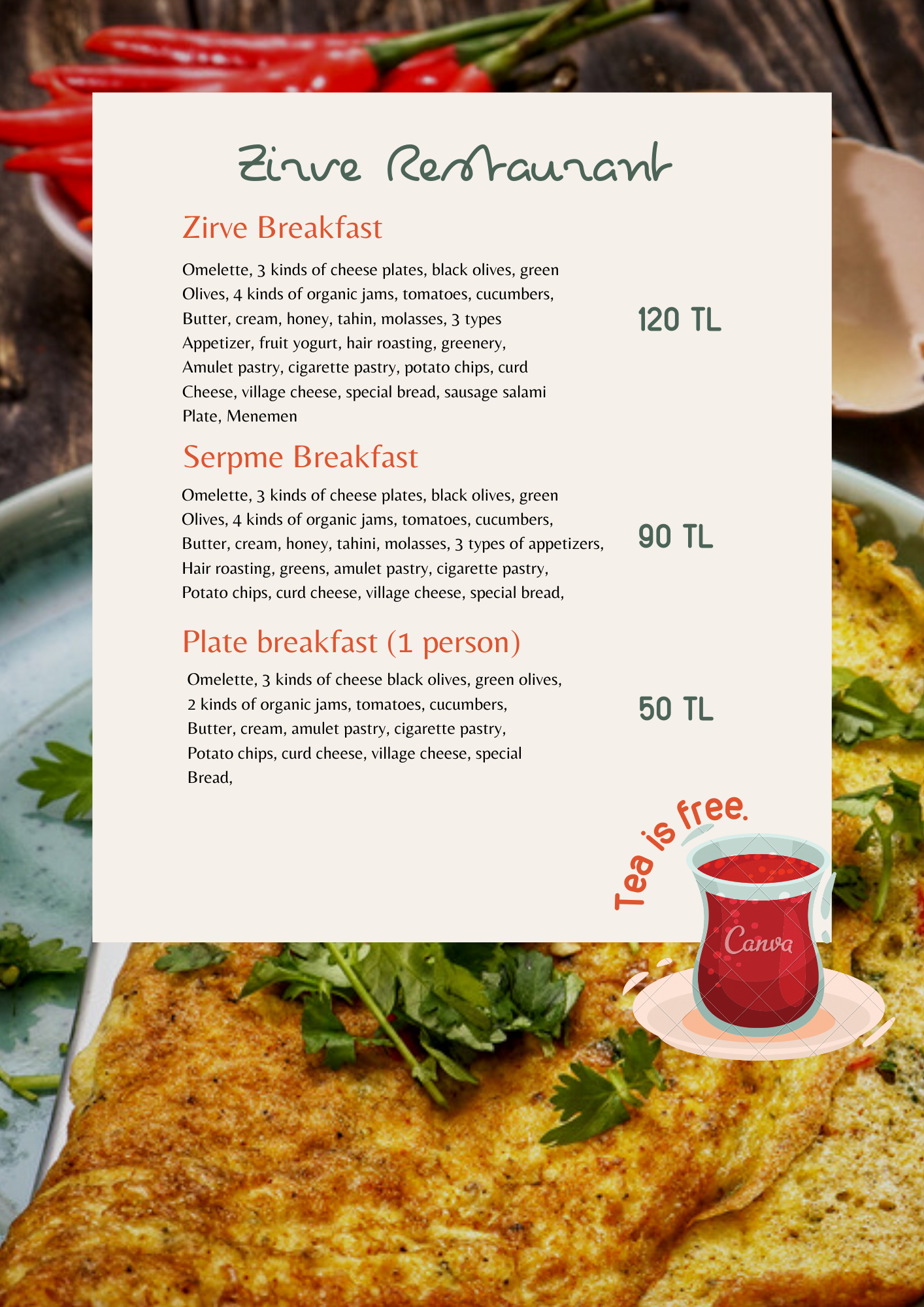 Zirve Restaurant by oakcit - Ourboox.com