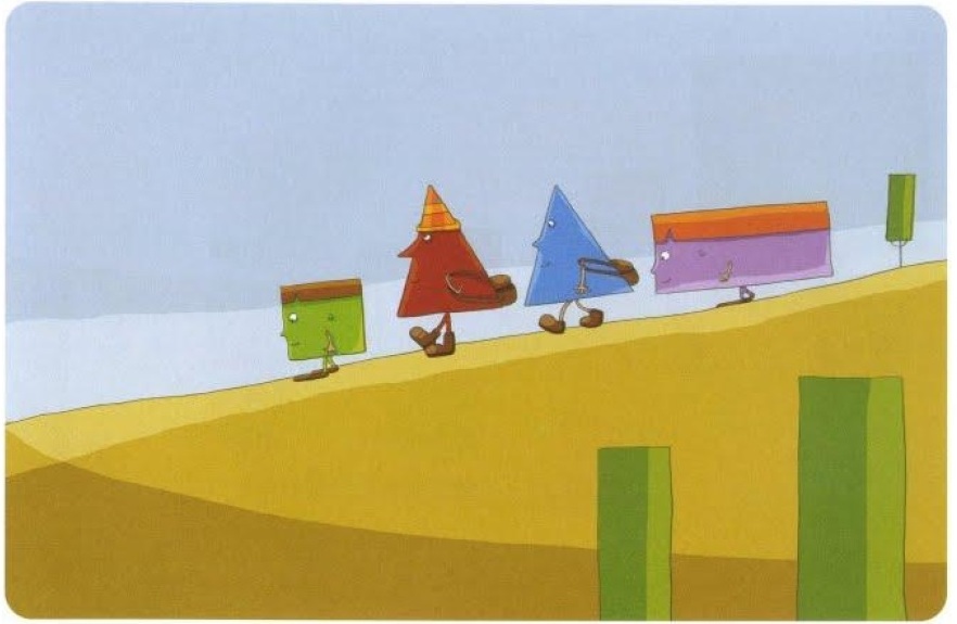 il paese delle forme geometriche by bryan - Ourboox.com