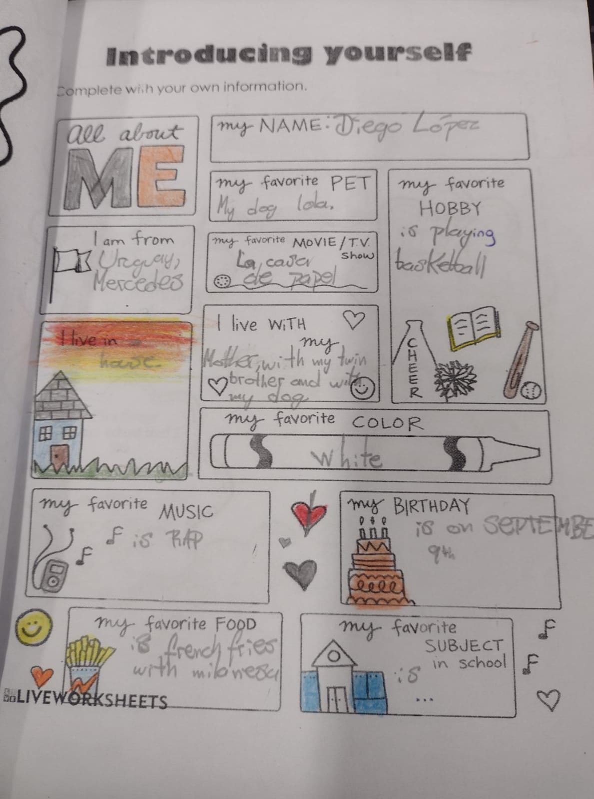 Ingles mi vida by diego - Ourboox.com