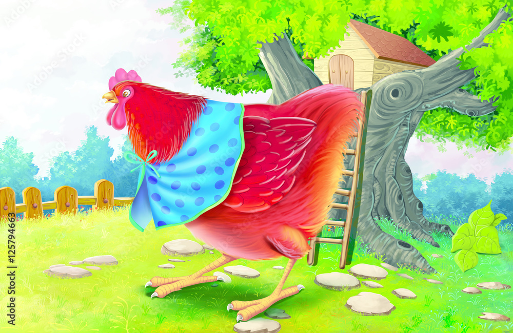 SLY Fox and Red Hen by KMAL - Ourboox.com