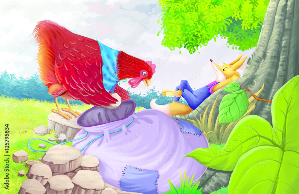 SLY Fox and Red Hen by KMAL - Ourboox.com