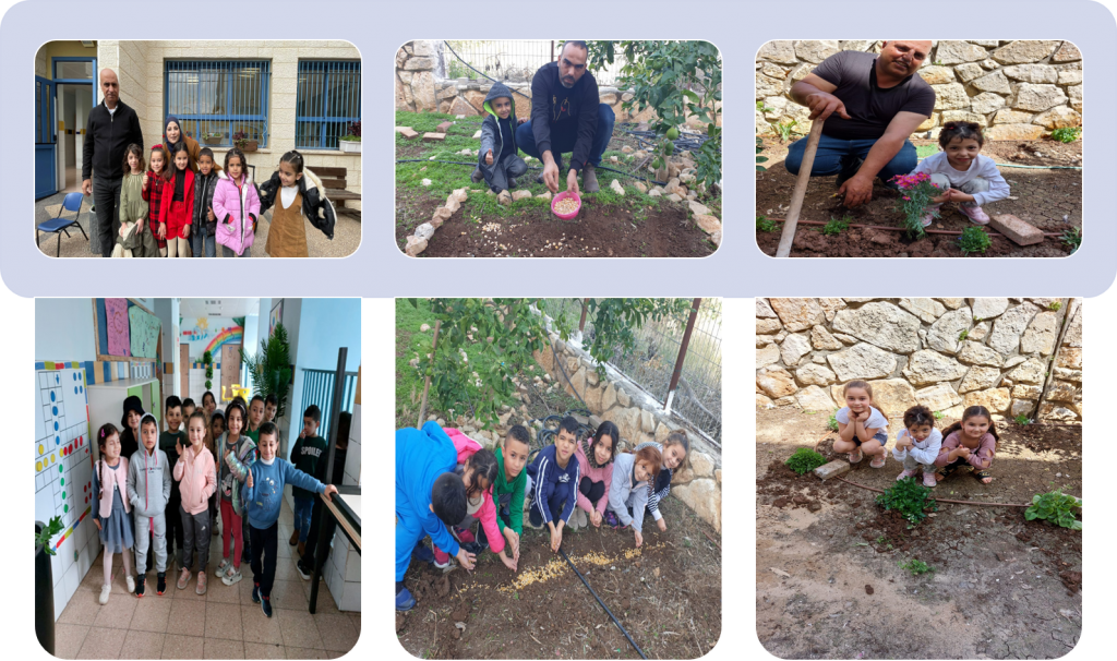 نخطط وننفذ مسارات في حياة البستان