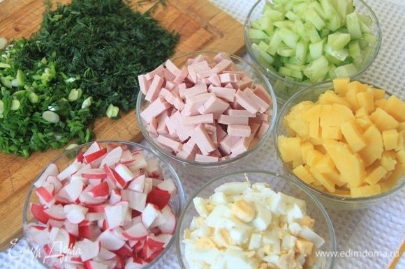 Рецепт окрошки by Shulyateva Varvara Dmitrievna - Ourboox.com