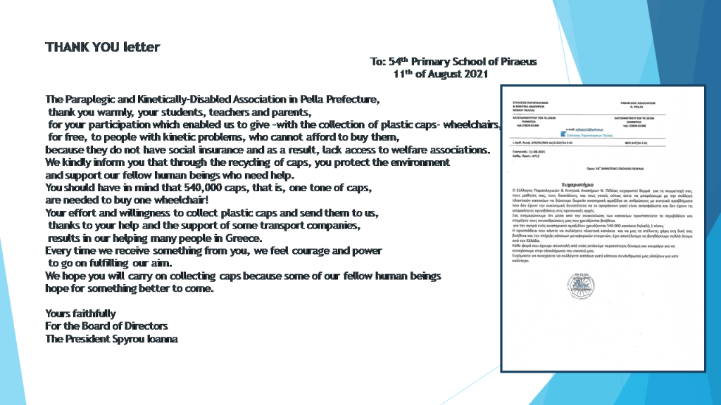 C5 ACTIVITIES: Clever Lifestyle and attitude to the environment – ACTIVITIES WITHIN THE OVERALL PROJECT by PARASKEVOPOULOU MARIA - Ourboox.com