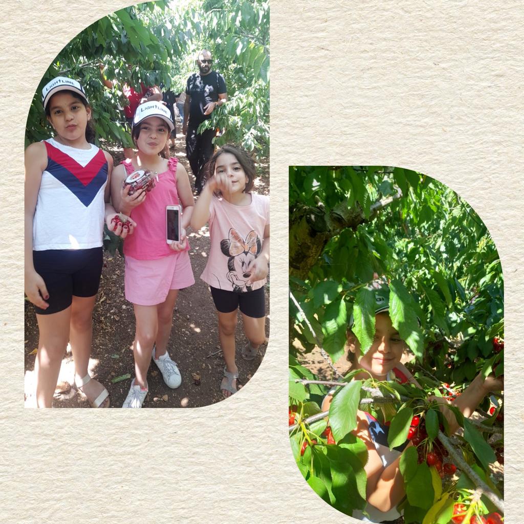 الربيع يداعب مرح وفرح by kadado reem - Ourboox.com