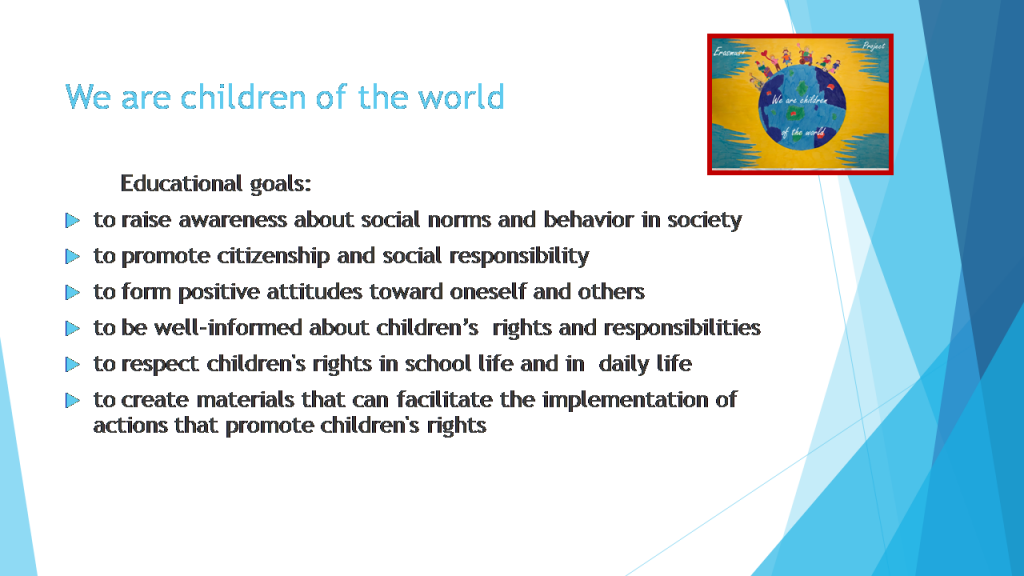 C1: Children’s rights and responsibilitiesActivities within the project by PARASKEVOPOULOU MARIA - Ourboox.com