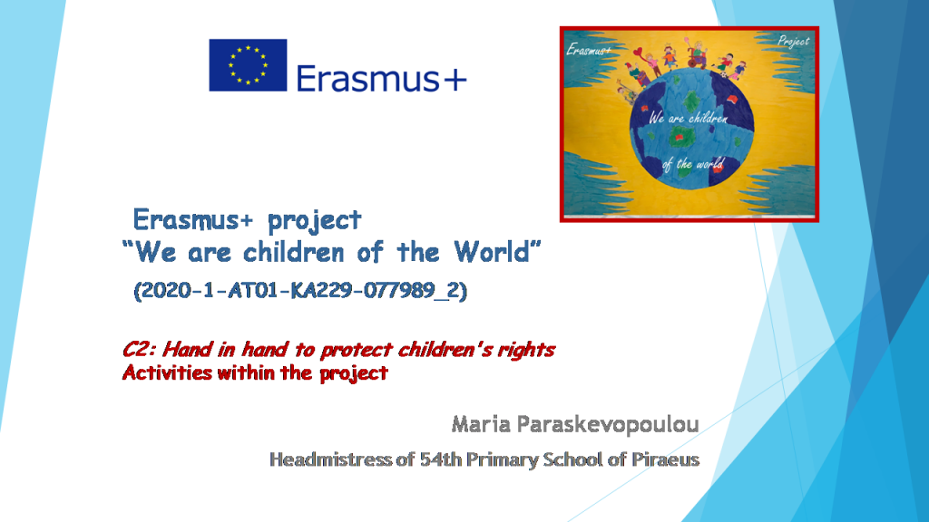 C2: Hand in hand to protect children’s rightsActivities within the project by PARASKEVOPOULOU MARIA - Ourboox.com