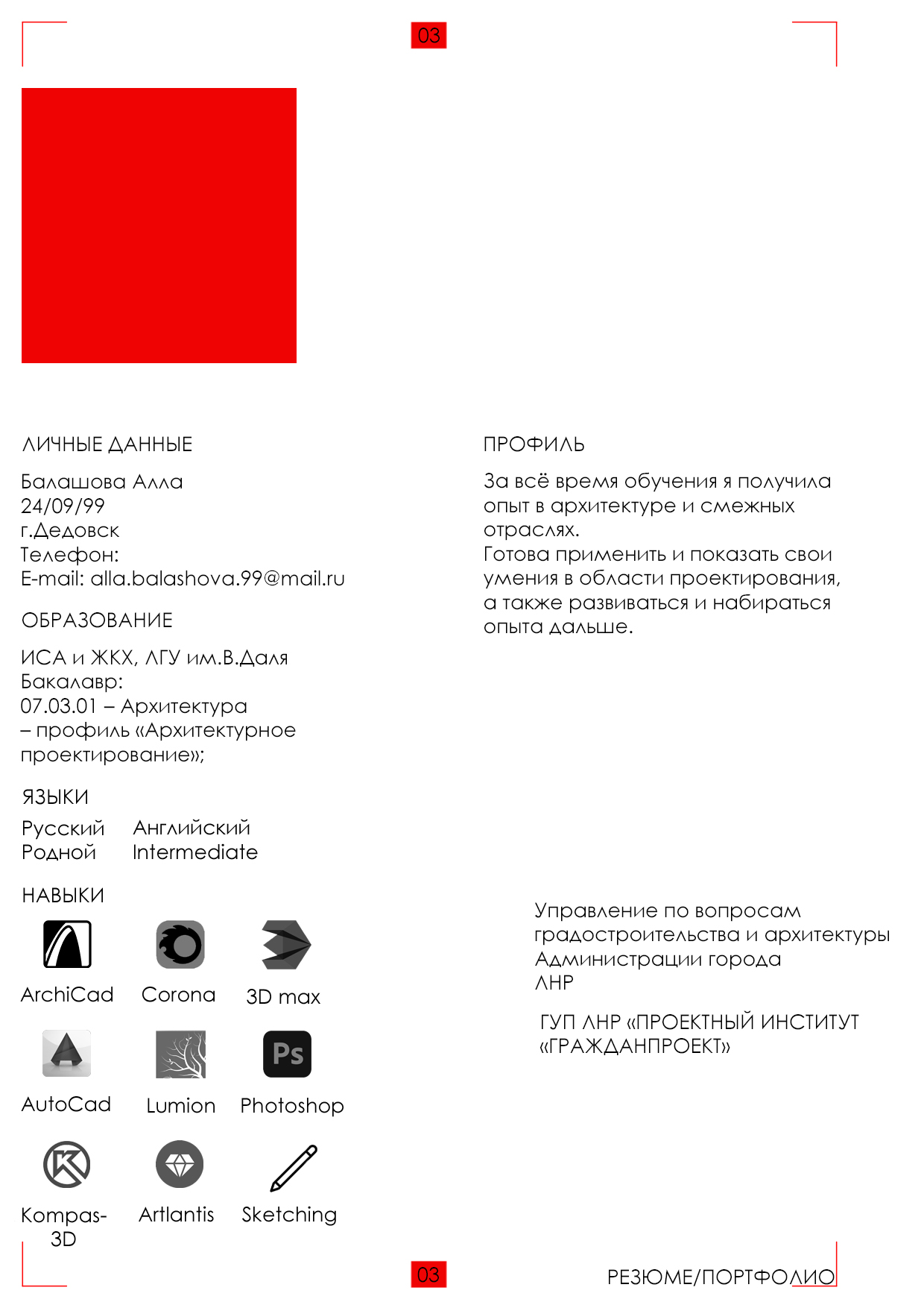 portfolio by alla - Ourboox.com