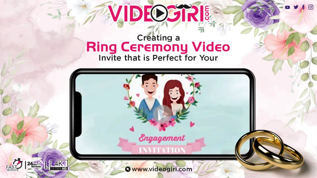 Creating a Ring Ceremony Video Invite that is Perfect for Your by Videogiri  - Ourboox.com