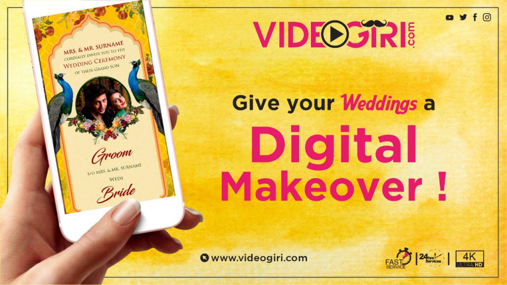 Give your weddings a digital makeover! by Videogiri  - Illustrated by Videogiri - Ourboox.com
