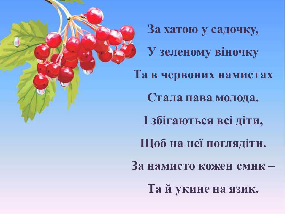 Загадки про калину by Tamila - Ourboox.com