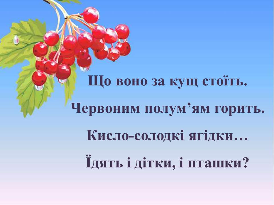 Загадки про калину by Tamila - Ourboox.com