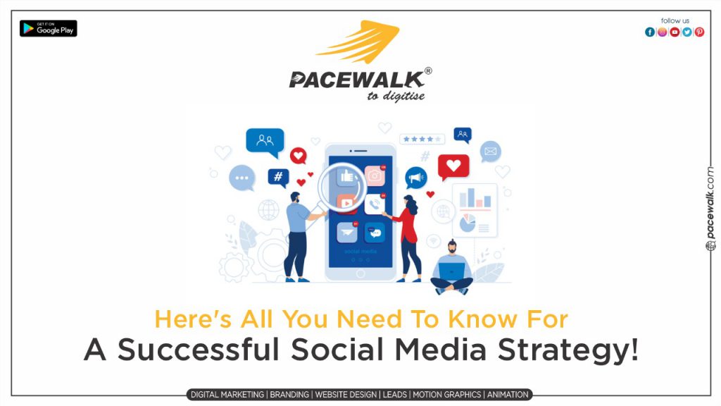 Here’s all you need to know for a successful social media strategy! by Pacewalk - Ourboox.com