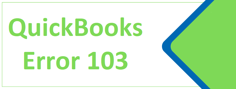 QuickBooks Error 103