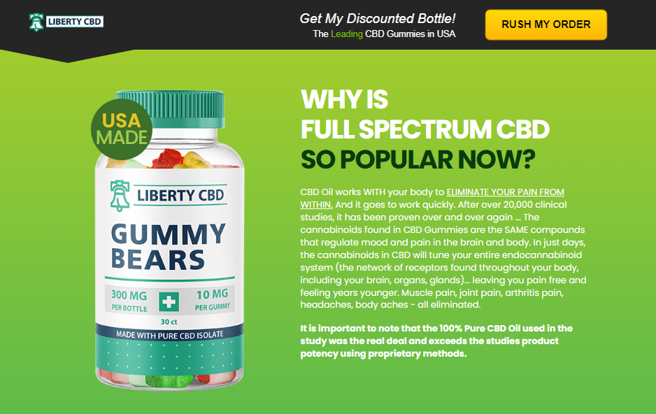 Liberty CBD Gummies by YorkHoes - Ourboox.com