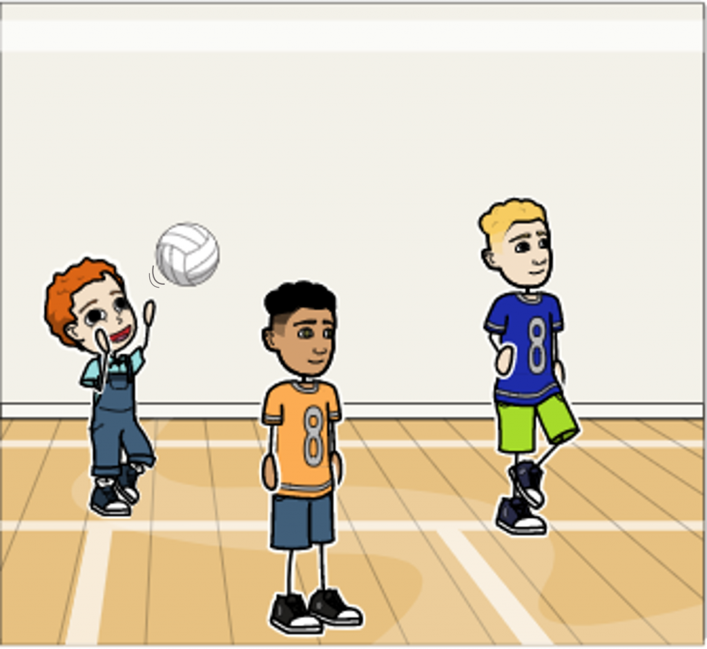 כדורעף או עף על כדור? by ahiaco - Illustrated by יעל מועלם - Ourboox.com