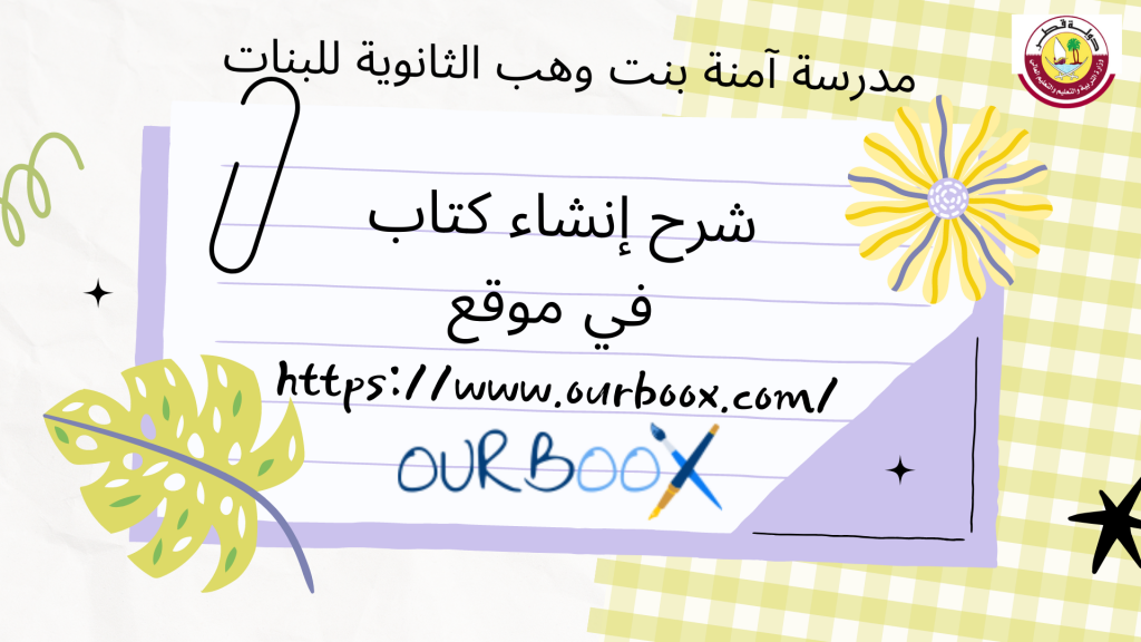 OURBOOX Tutorial by Noha Mohamed Hemdan - Illustrated by E-Learning Coordinator - Ourboox.com