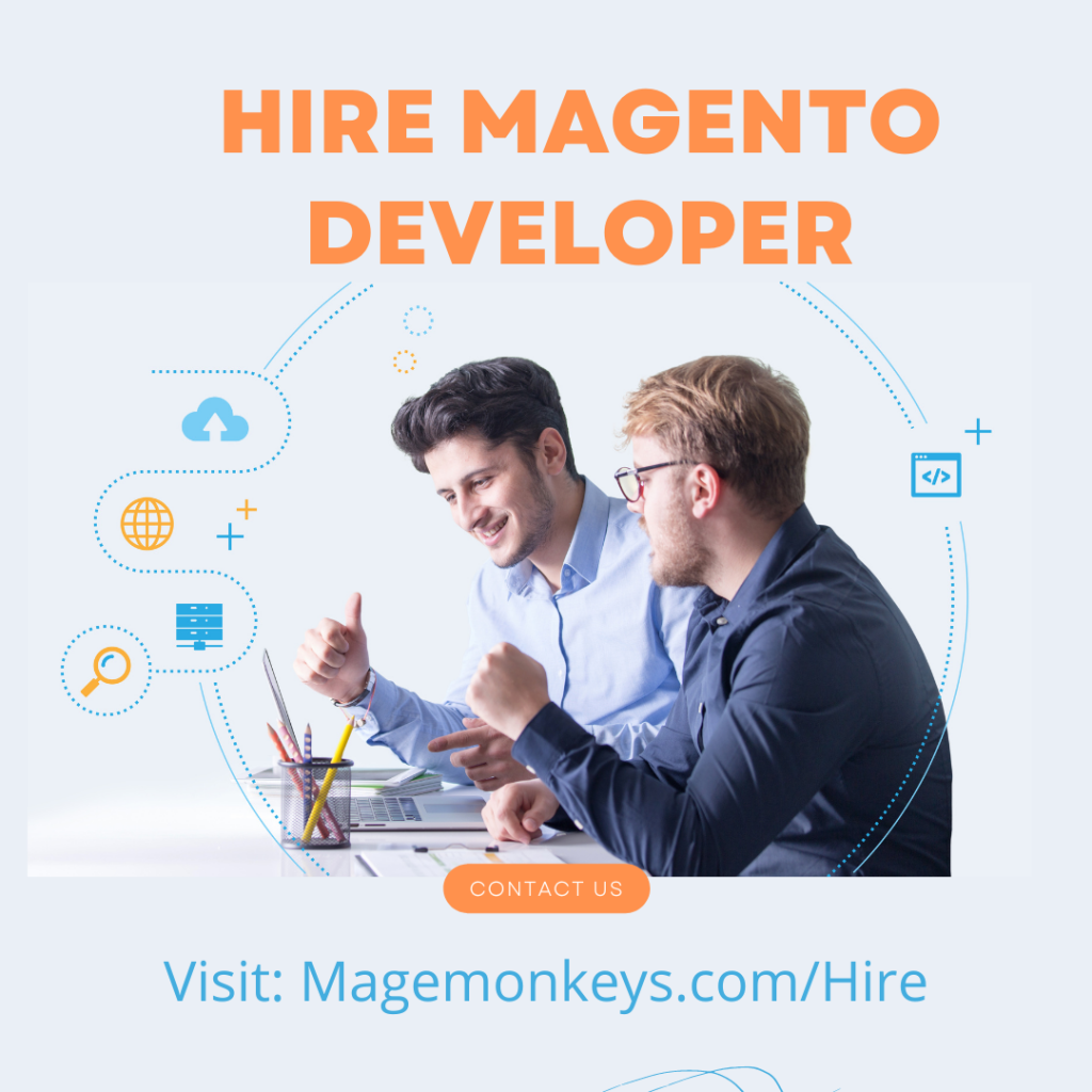 Hire Magento Developers by Mage Monkeys - Illustrated by Sam Jones - Ourboox.com