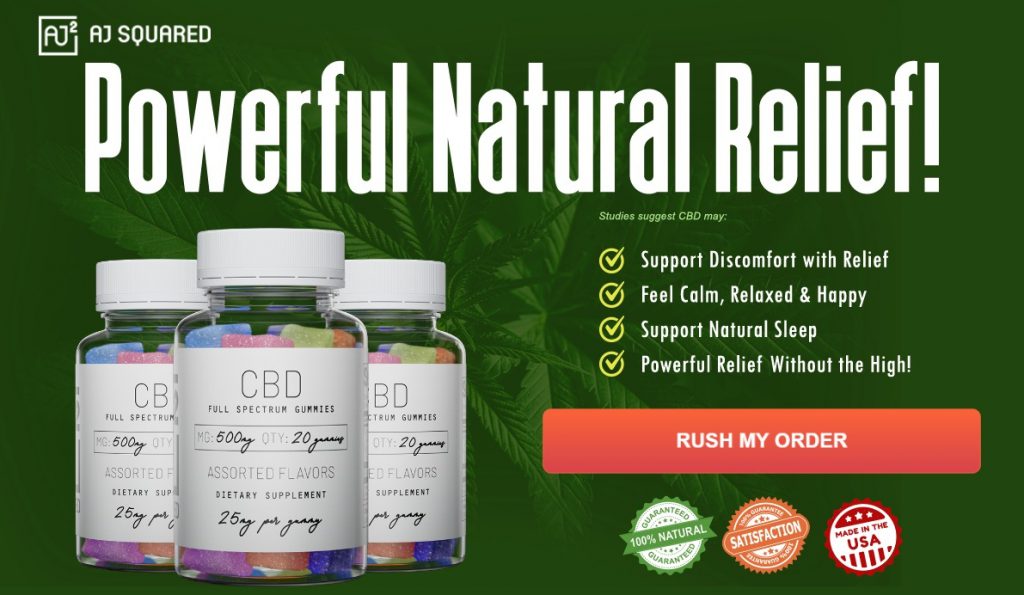 Aj Squared CBD Gummies by woxopa - Ourboox.com