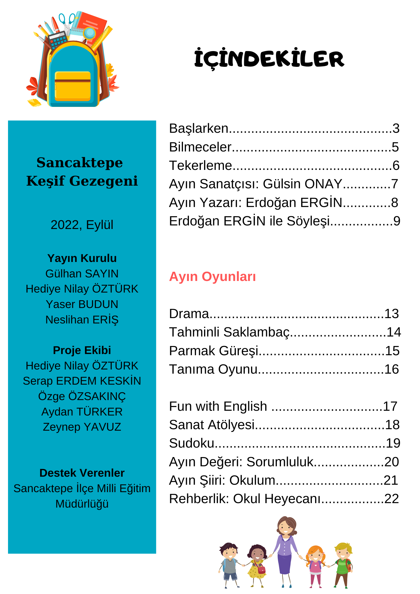 Sancaktepe Keşif Gezegeni Eylül Sayısı by Sancaktepe Keşif Gezegeni - Ourboox.com