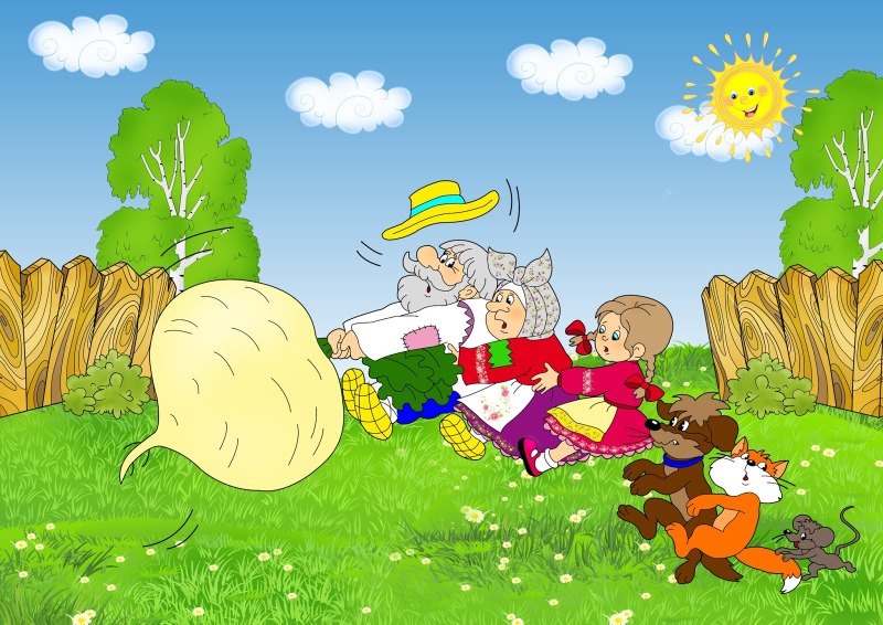 Дядо вади ряпа. by Cvetelina Petrova - Ourboox.com