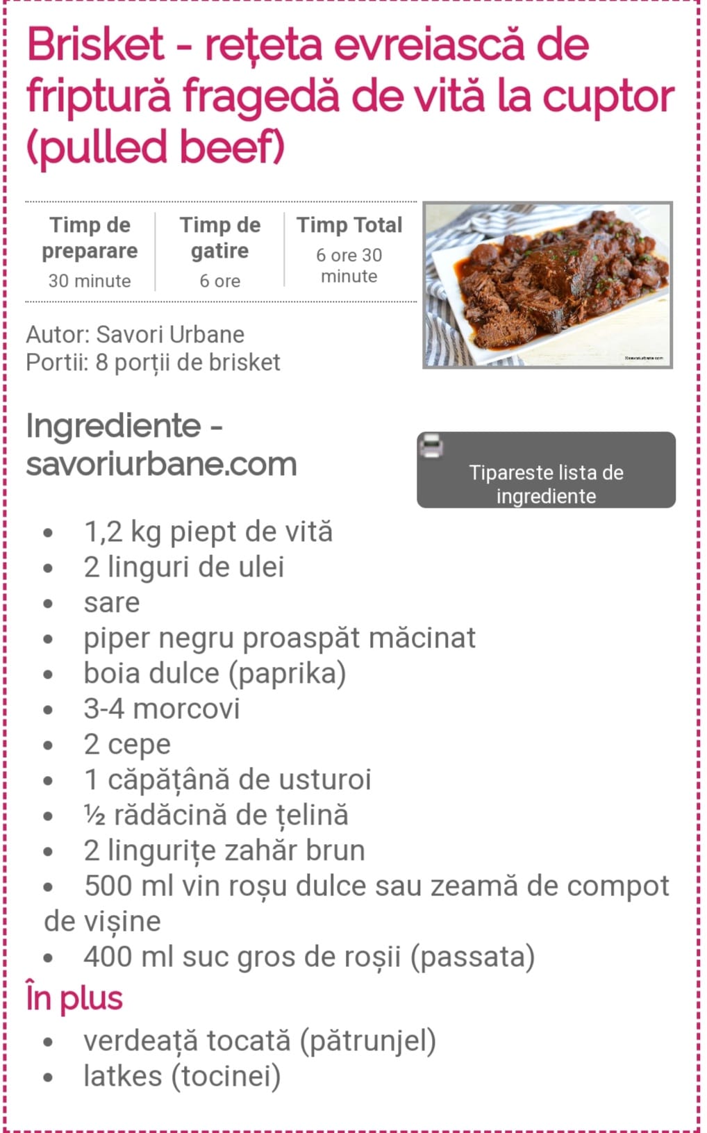 CARTE DE BUCATE by ioana ispas - Ourboox.com