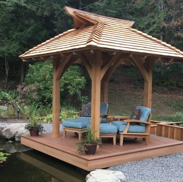 Outdoor Wooden Gazebo Kits & Pergola Kits by Woods Shop - Ourboox.com