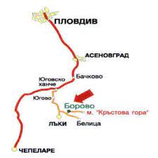 Карта на пътя към мястото