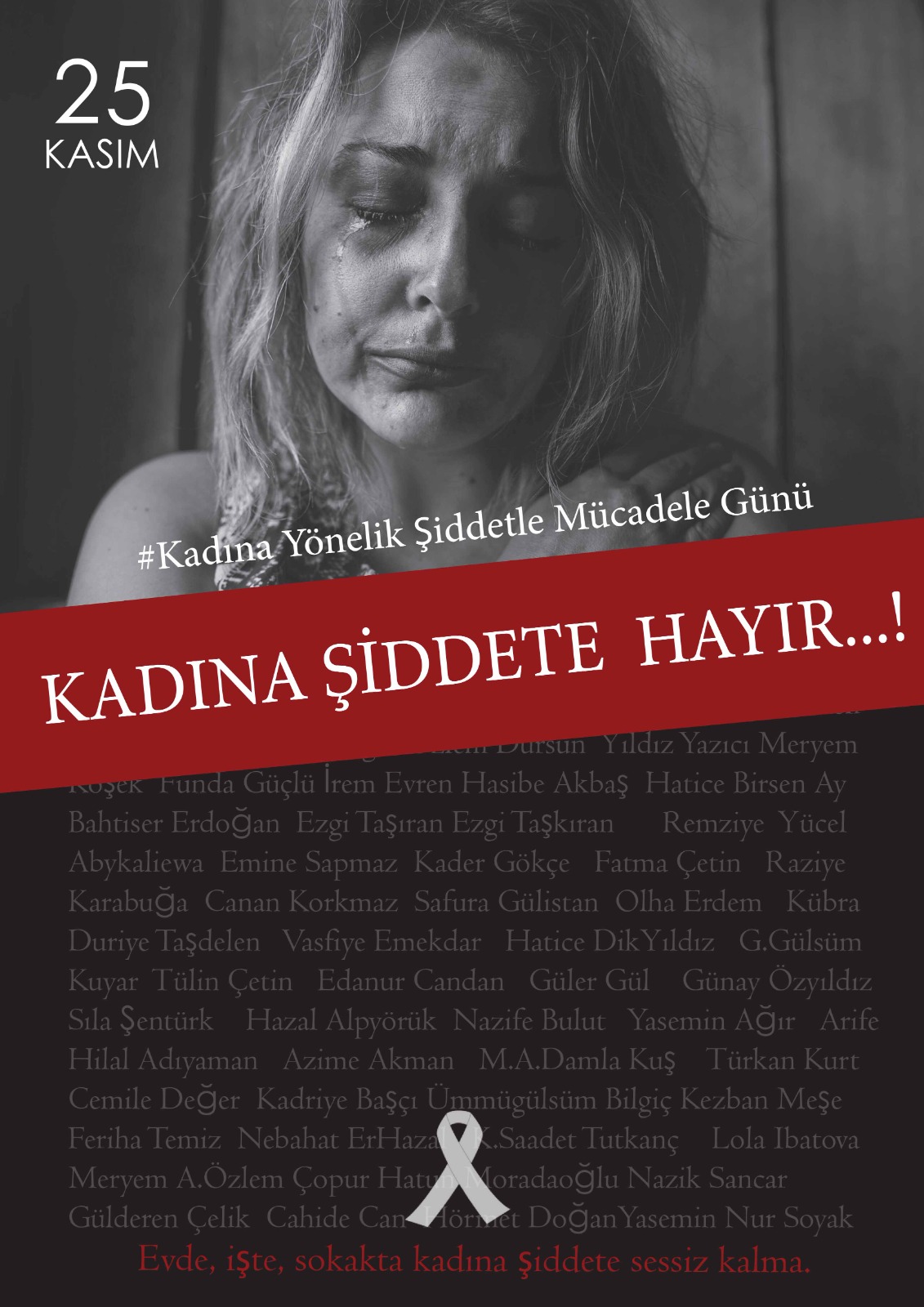 KADINA YÖNELİK ŞİDDETE KARŞI ULUSLARARASI MÜCADELE GÜNÜ by CEMİLE ÖNGE ZÜMBÜL - Ourboox.com