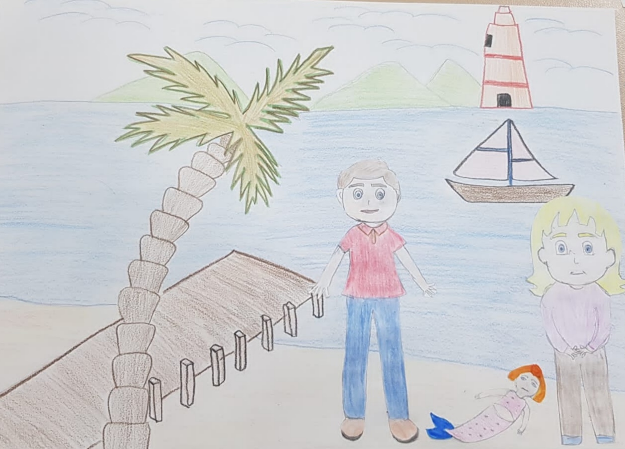 DENİZE DÜŞEN DENİZ KIZI by Beyza YILDIZ - Bir Öğretmen Efsanesi - Ourboox.com