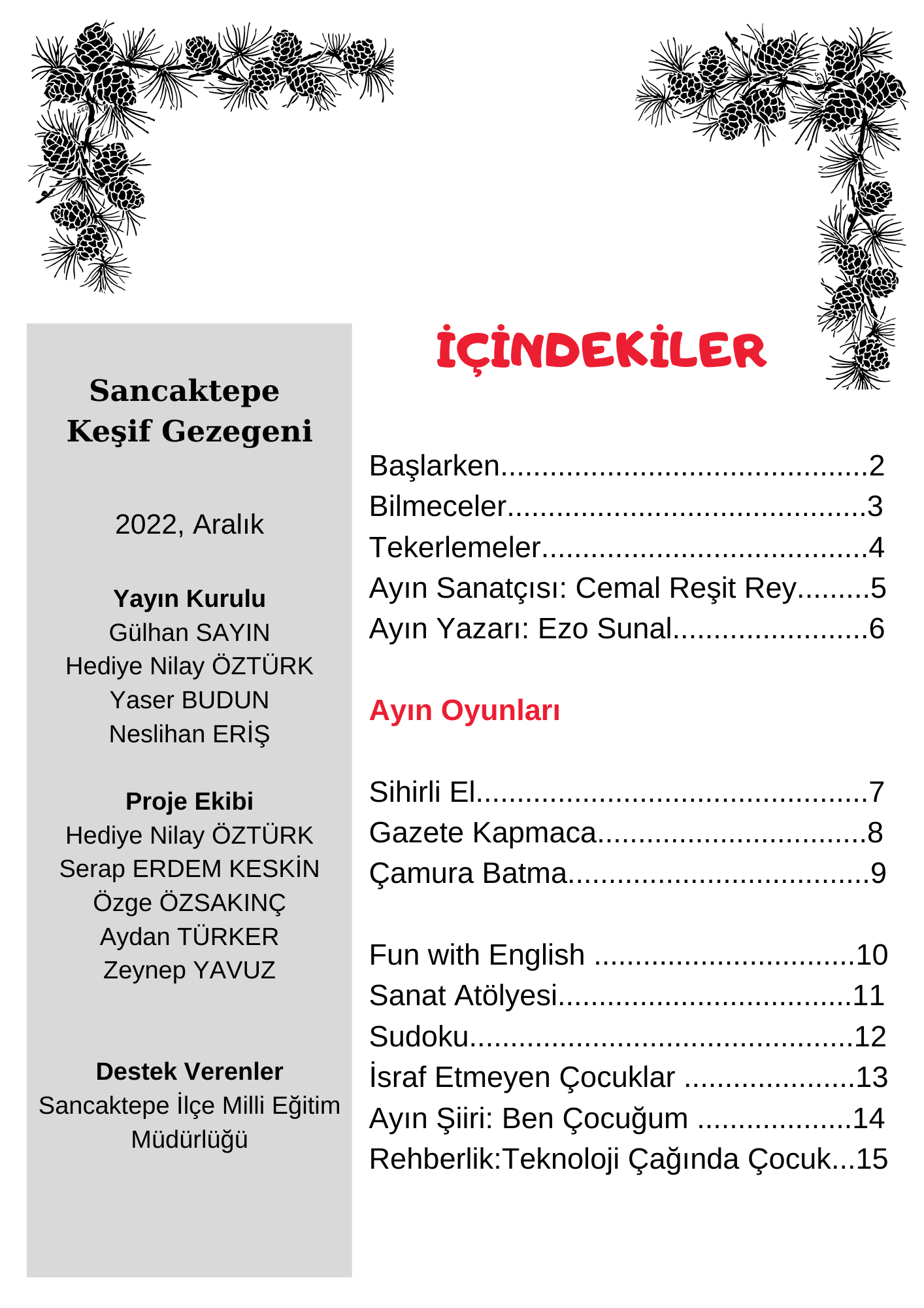 Sancaktepe’nin Keşif Gezegeni Sayı 12 by Keşif Gezegeni Dergisi - Ourboox.com