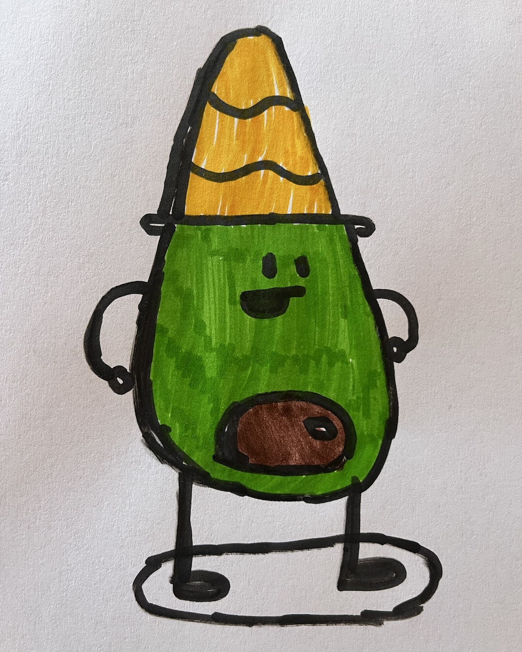 Ricardo Avocado by Leonardo Fotia - Illustrated by LEONARDO FOTIA - Ourboox.com